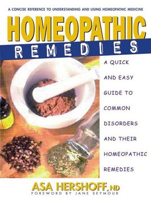 cover image of Homeopathic Remedies